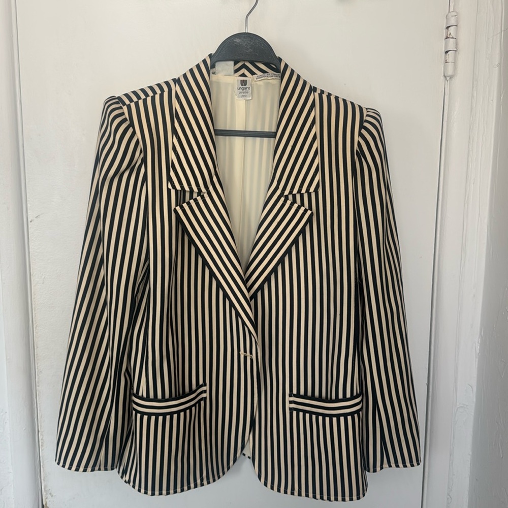 Ungaro Vintage Stripped Jacket